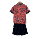 Kit Infantil Cadiz Edição Especial Macron 23/24 - Laranja com detalhes em azul e branco