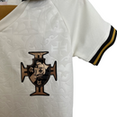 Kit Infantil Vasco II Kappa 22/23 - Branco com detalhes em dourado e preto