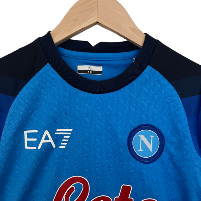 Kit Infantil Napoli I 23/24 - EA7 - Azul