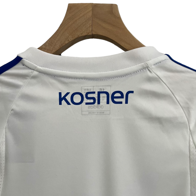 Kit Infantil Zaragoza I Adidas 23/24 - Branco com detalhes em azul