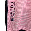 Kit Infantil Oviedo II Adidas 23/24 - Rosa com detalhes em preto