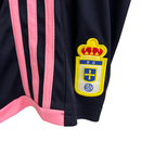 Kit Infantil Oviedo II Adidas 23/24 - Rosa com detalhes em preto