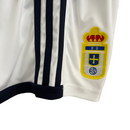 Kit Infantil Oviedo I Adidas 23/24 - Azul com detalhes em branco e preto