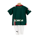 Kit Infantil Alaves II Puma 23/24 - Verde com detalhes em vermelho e branco