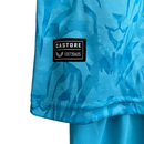 Kit Infantil Atlético de Bilbao II Castore 23/24 - Azul com detalhes em preto e branco