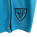 Kit Infantil Atlético de Bilbao II Castore 23/24 - Azul com detalhes em preto e branco