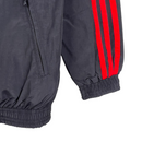 Jaqueta Corta-Vento River Plate 23/24 Masculina Adidas - Preta com detalhes em vermelho e branco