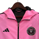 Jaqueta Corta-Vento Inter Miami 23/24 Masculina Adidas - Rosa e preta