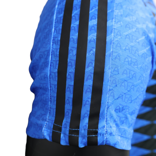 Camisa Retrô Seleção da Argentina II 1994 - Jogador Adidas Masculina - Azul com detalhes em preto