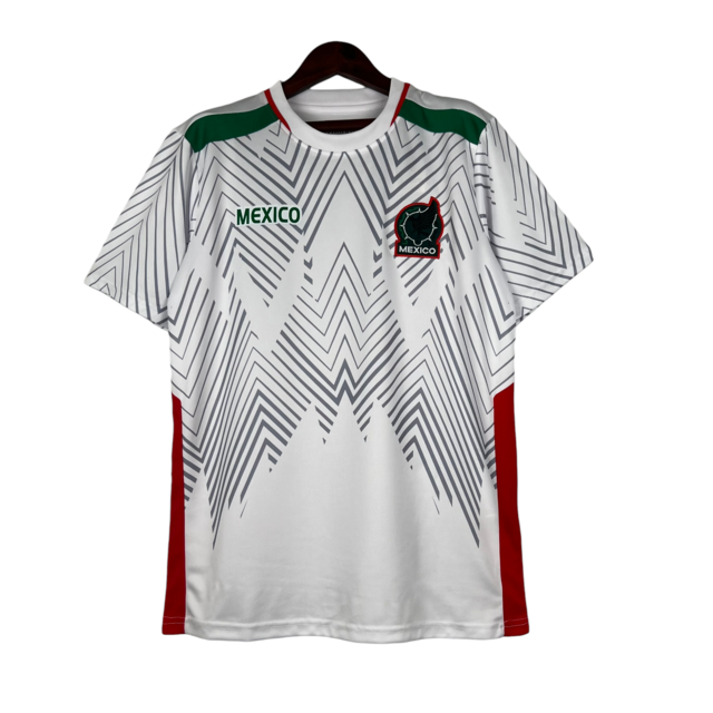 Camisa Seleção do México Edição especial 23/24 - Torcedor Masculina - Branca com detalhes em vermelho e cinza