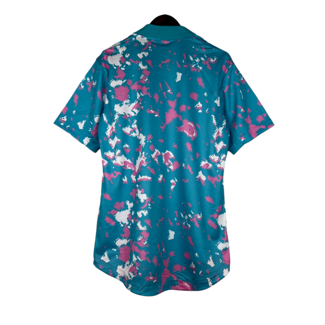 Camisa Inter Miami 23/24 -  Adidas Feminina - Azul com detalhes em branco e rosa