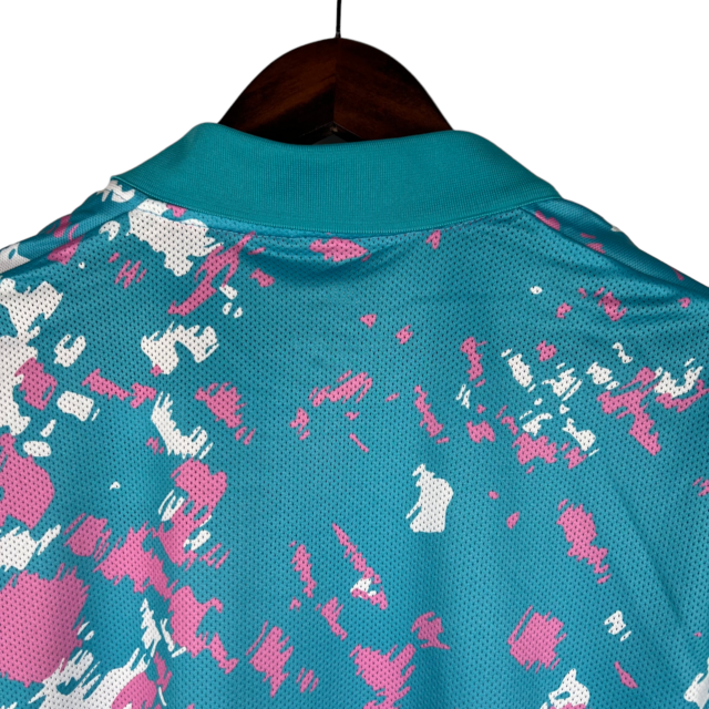 Camisa Inter Miami 23/24 -  Adidas Feminina - Azul com detalhes em branco e rosa