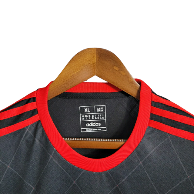 Camisa Seleção Japão Edição Especial 23/24 - Torcedor Adidas Masculina - Preta com detalhes em vermelho