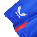 Kit Infatil Rangers II Castore 23/24 - Branco com detalhes em azul e vermelho