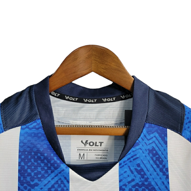 Camisa CSA de Alagoas I 23/24 -  Volt Feminina - Azul com detalhes em branco