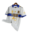 Camisa Tigres do México I 22/23 - Torcedor Adidas Masculina - Branca com detalhes em amarelo e azul