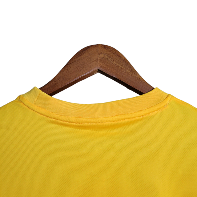 Camisa Al-Ittihad II 23/24 - Torcedor Nike Masculina - Amarela com detalhes em preto e branco