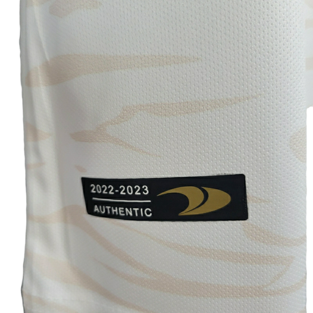 Camisa Al-Nassr III 23/24 - Torcedor Duneus Masculina - Bege com detalhes em dourado