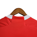 Camisa Seleção Peru II 23/24 - Torcedor Adidas Masculina - Vermelha com detalhes em branco e dourado