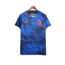 Camisa Seleção da Inglaterra Treino 23/24 - Torcedor Nike Masculina - Azul com detalhes em vermelho