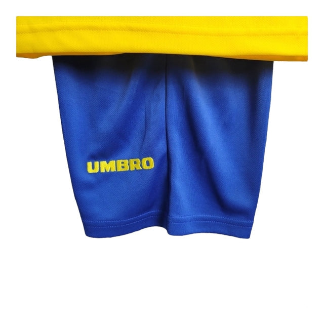 Kit Infantil Brasil Retrô 1994 - Umbro - Amarelo