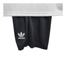 Kit Infantil Retrô Seleção da Alemanha 1992 - Adidas - Branco com detalhes em preto e vermelho e amarelo