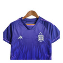 Kit Infantil Argentina II 23/24 - Adidas - Roxo