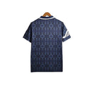 Camisa Retrô Escócia II 1992/1993 - Umbro Masculina - Azul com detalhes em branco