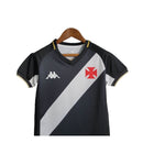 Kit Infantil Vasco da Gama I 23/24 - Kappa - Preto com detalhes em branco e amarelo