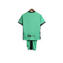 Kit Infantil Atletico de Madrid II 23/24 - Nike - Verde com detalhes em preto