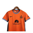 Kit Infantil Inter de Milão II 23/24 - Nike - Laranja com detalhes em azul e cinza