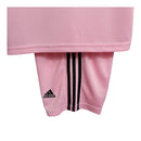 Kit Infantil Inter Miami CF I manga longa 23/24 - Adidas - Rosa com detalhes em preto