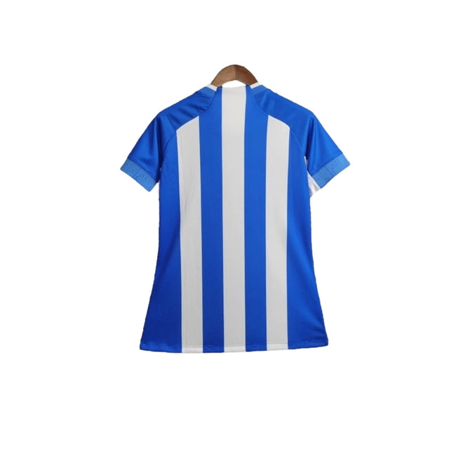 Camisa Paysandu I 24/25 -  Lobo Feminina - Branca com listra azul