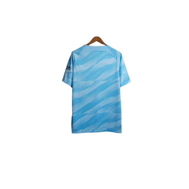 Camisa Tottenham Goleiro I 23/24 - Torcedor Nike Masculina - Azul