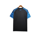 Camisa Napoli I Treino 23/24 - Torcedor EA7 Masculina - Preta com detalhes em azul