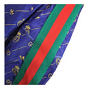 Jaqueta Corta-Vento Real Madrid 23/24 - Masculina Adidas colab com Gucci - Azul com detalhes em amarelo e verde e vermelho