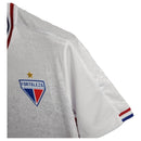 Camisa Fortaleza II 24/25 - Torcedor Leão Masculina - Branca com detalhes em azul e vermelho