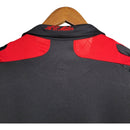 Camisa Retrô AC Milan II 2007/2008 - Masculina Adidas - Preta com detalhes em vermelho