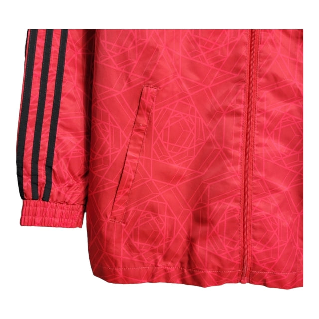 Jaqueta Corta-Vento Manchester United 23/24 - Masculina Adidas - Vermelha