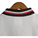 Camisa Retrô Manchester United 98/99 - Masculina Umbro - Branca com detalhes em preto e vermelho