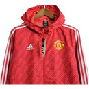 Jaqueta Corta-Vento Manchester United 23/24 - Masculina Adidas - Vermelha