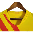 Camisa Retrô Barcelona I 19/20 - Masculina Nike - Amarela com detalhes em vermelho