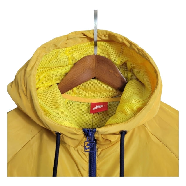 Jaqueta Corta-Vento Barcelona 23/24 - Amarela e azul