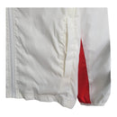 Jaqueta Corta-Vento Barcelona 23/24 - Branca com detalhes em vermelho e azul