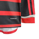 Kit Infantil Flamengo I 24/25 manga longa - Adidas - Vermelho e preto