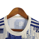 Camisa Japão Edição especial 24/25 - Torcedor Adidas Masculina - Branca com detalhes em azul