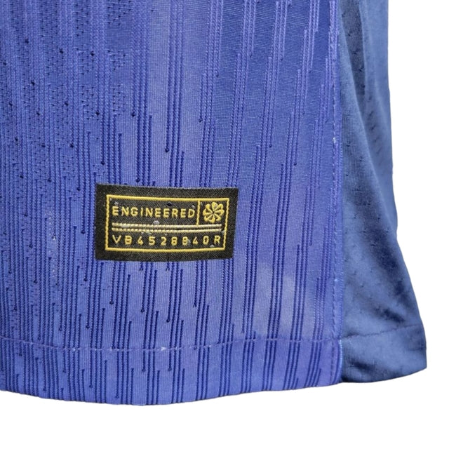 Camisa Barcelona I 24/25 - Jogador Nike Masculina - Azul e vermelha