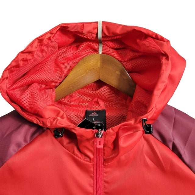 Jaqueta Corta-Vento Bayern de Munique 23/24 - Masculina Adidas - Vermelha e vinho