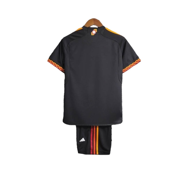 Kit Infantil Roma I 23/24 - Adidas - Preto