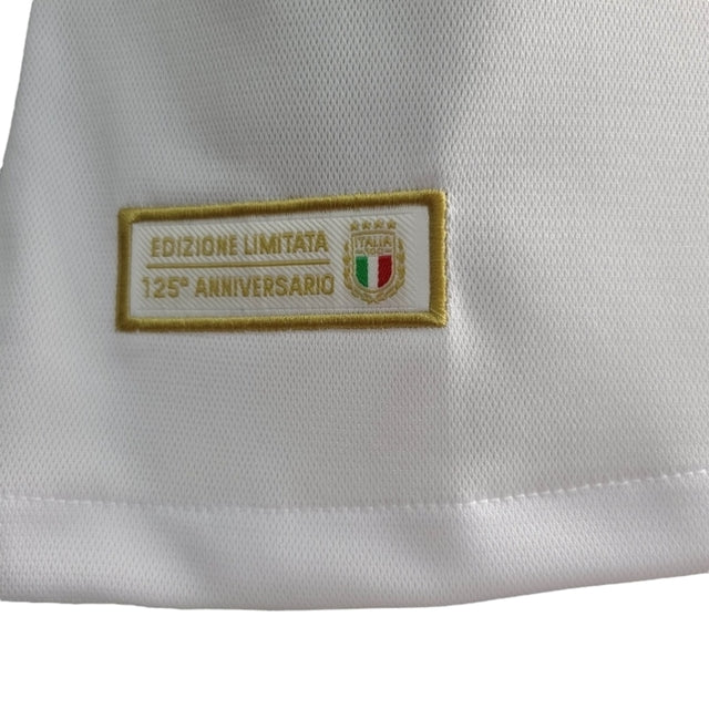 Camisa Seleção da Itália Edição Aniversário de 125 anos 23/24 - Jogador Adidas Masculina - Branca